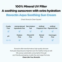ROVECTIN Aqua Soothing Sun Cream SPF50+ 50ml