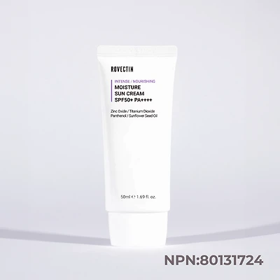 ROVECTIN Intense Moisture Sun Cream SPF50+ 50ml
