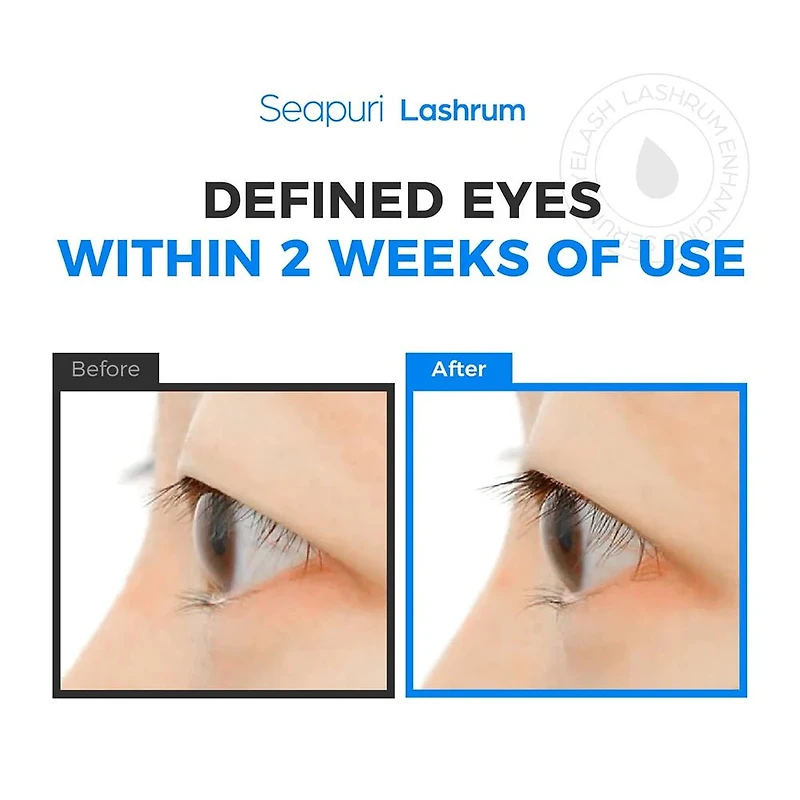 Seapuri Lashrum Eyelash Enhancing Serum 10g