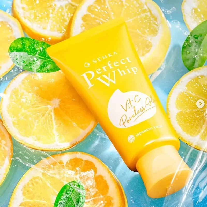 Shiseido SENKA Perfect Whip Vit C Poreless Foam Cleanser 100g