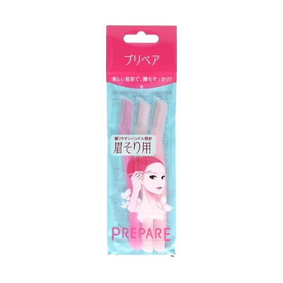 Shiseido Prepare Eyebrow Razor 3pcs