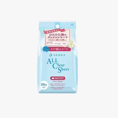 Shiseido Senka All Clear Sheet Moist 30pcs