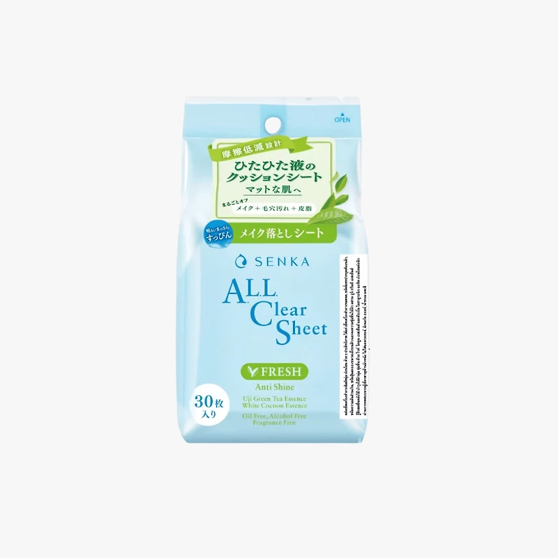 Shiseido Senka All Clear Sheets Fresh 30pcs