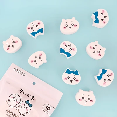 SHOBIDO Make Up Sponge Diecut Puff 10pcs (2 Styles)