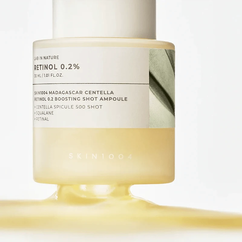 SKIN1004 Madagascar Centella Retinol 0.2 Boosting Shot Ampoule 30ml