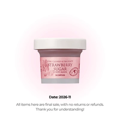 Skinfood Food Mask Strawberry Sugar (Clearance)