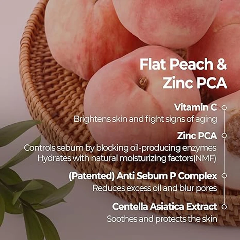 SKINFOOD Peach Cotton Zinc PCA Toning Cream 50ml
