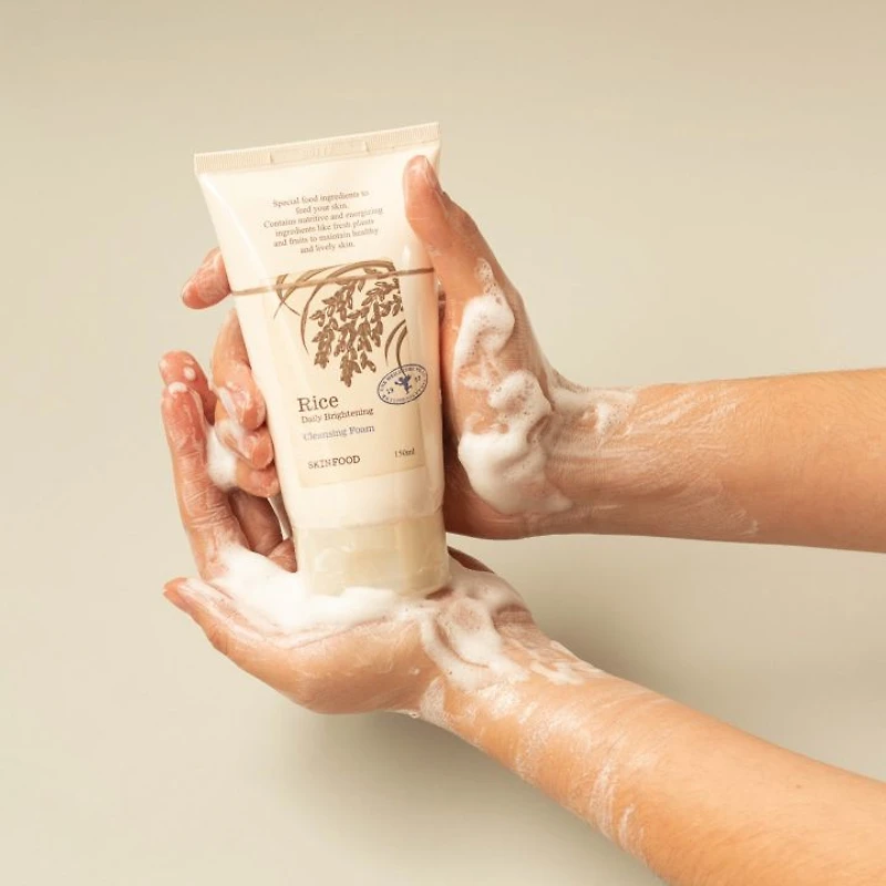 SKINFOOD Rice Daily Brightening Scrub Foam 150ml