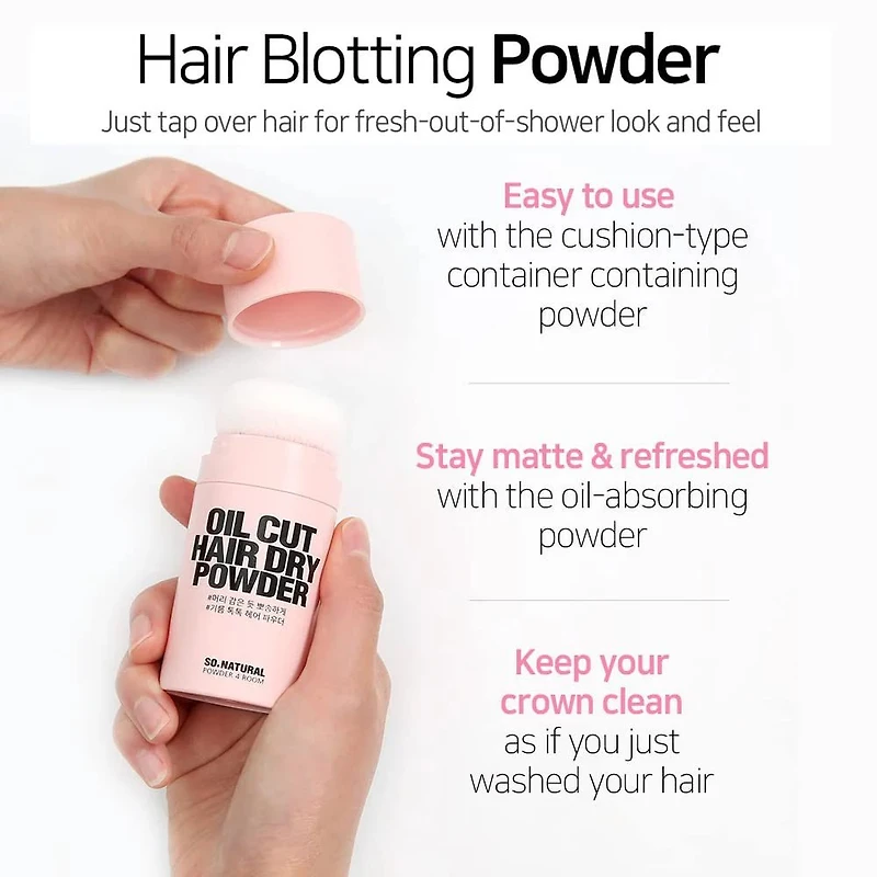 So Natural Oil Cut Hair Dry Powder 20g