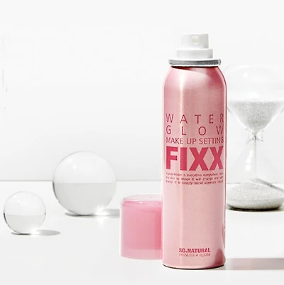 So Natural Water Glow Makeup Setting Fixx 75ml