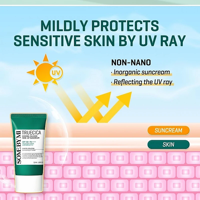 SOME BY MI Truecica Mineral Calming Tone Up Suncream 50ml