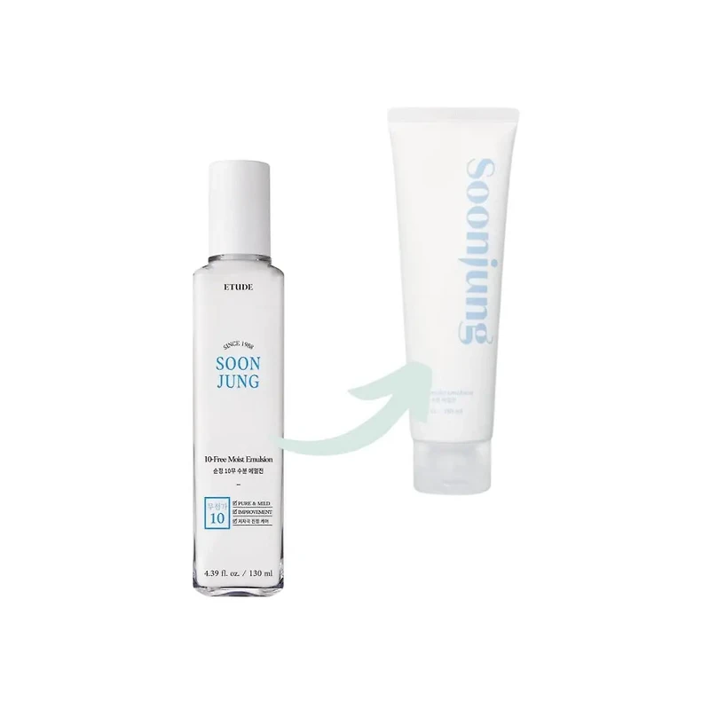 Etude House Soon Jung 10 Free Moist Emulsion 130ml