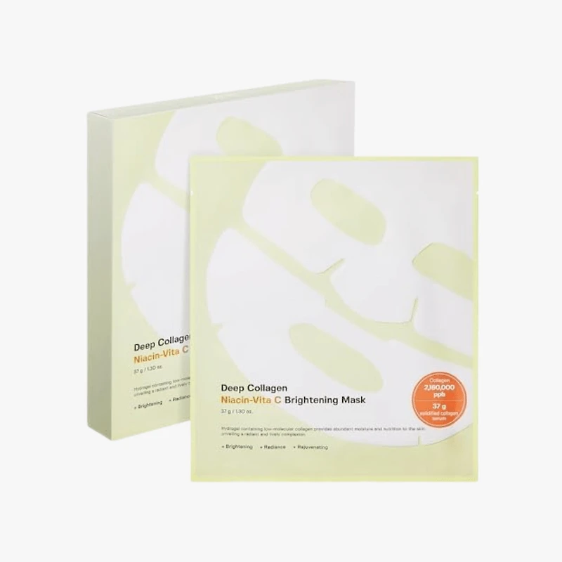 Sungboon Editor Deep Collagen Niacin Vita C Brightening Mask 4pcs