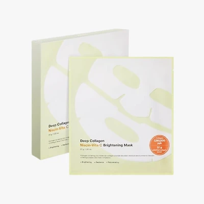 Sungboon Editor Deep Collagen Niacin Vita C Brightening Mask 4pcs
