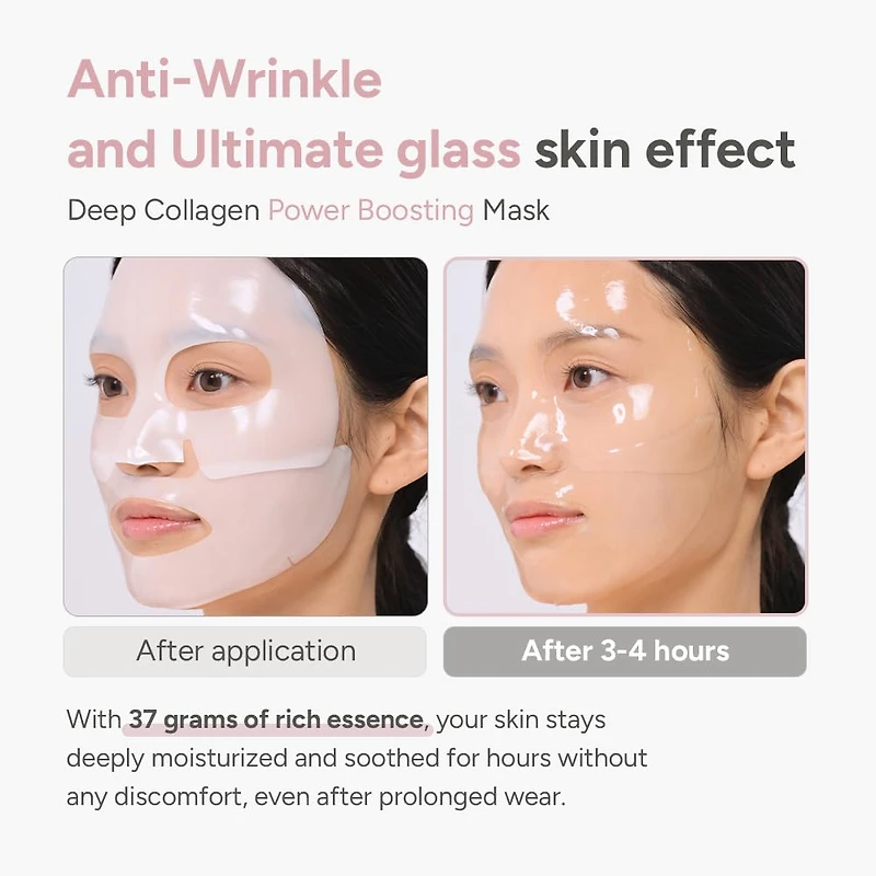 Sungboon Editor Deep Collagen Power Boosting Mask 4pcs