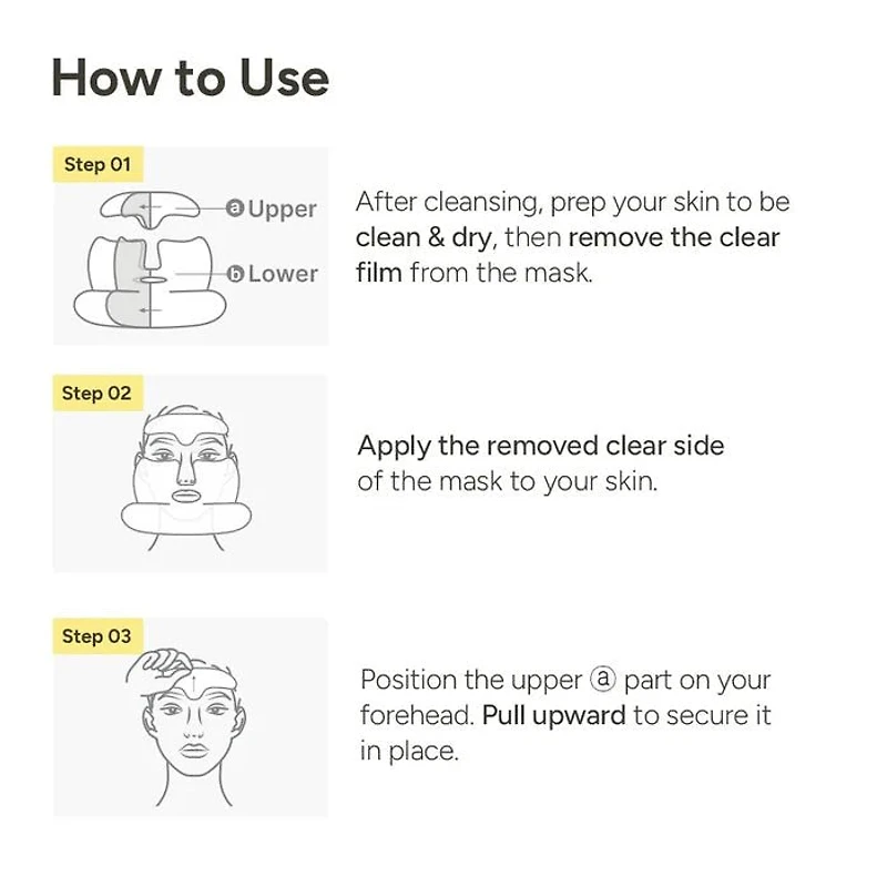 SUNGBOON EDITOR Deep Collagen Retinol Boost Up Mask 4pcs