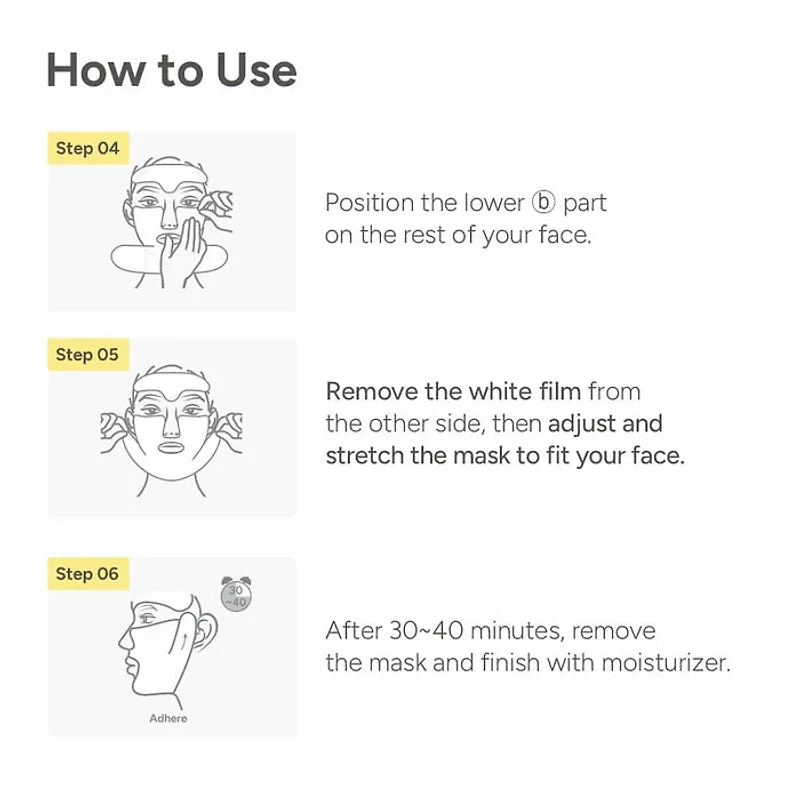 SUNGBOON EDITOR Deep Collagen Retinol Boost Up Mask 4pcs