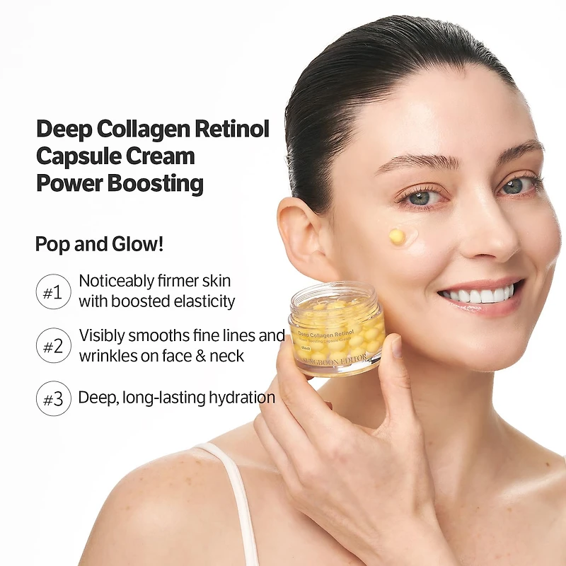 SUNGBOON EDITOR Deep Collagen Retinol Power Boosting Capsule Cream 50ml