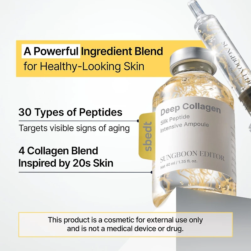 Sungboon Editor Deep Collagen Silk Peptide Ampoule 40ml