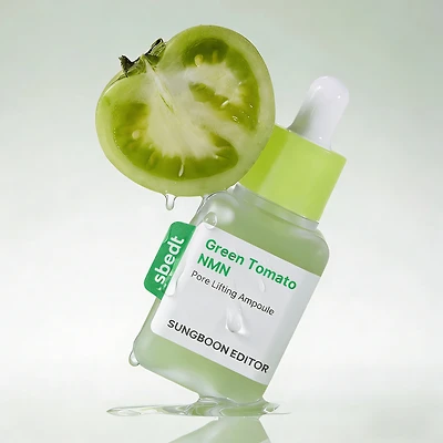 SUNGBOON EDITOR + Green Tomato NMN Pore Lifting Ampoule 40ml