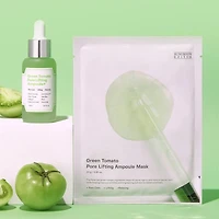 SUNGBOON EDITOR Green Tomato NMN Pore Lifting Ampoule Mask 1pc