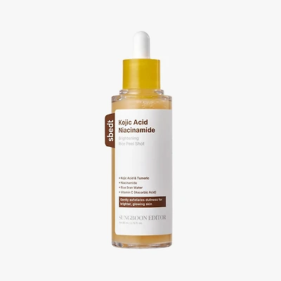 SUNGBOON EDITOR Kojic Acid Niacinamide Brightening Rice Peel Shot 80ml