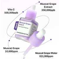 SUNGBOON EDITOR Muscat Grape Vita C Brightening Ampoule 40ml