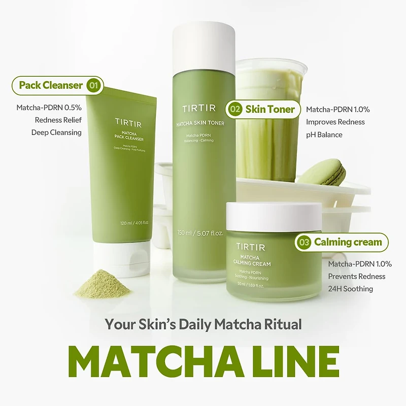 TIRTIR Matcha Pack Cleanser 120ml