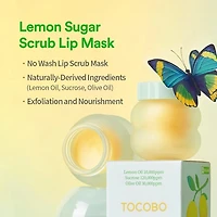 TOCOBO - Lemon Sugar Scrub Lip Mask 20ml