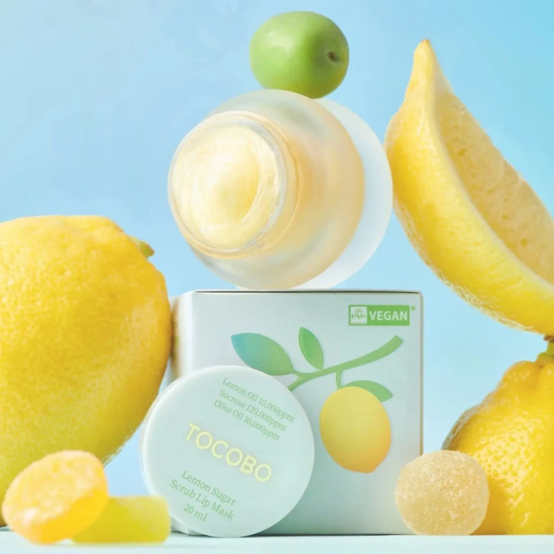 TOCOBO - Lemon Sugar Scrub Lip Mask 20ml