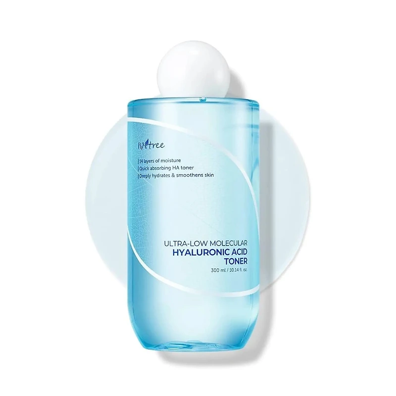 Isntree Ultra-Low Molecular Hyaluronic Acid Toner 300ml