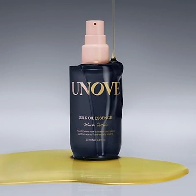 Unove Silk Oil Essence #Warm Petals 70ml