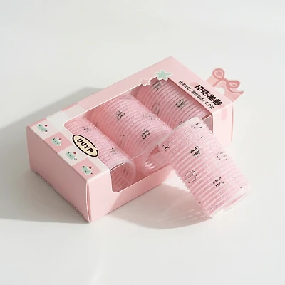 UUYP Printed Hair Curlers (3 Pieces)