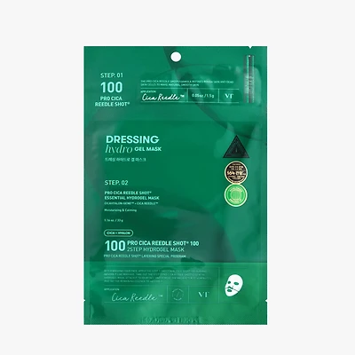 VT Cosmetics Pro Cica Reedle Shot 100 2 Step Hydrogel Mask