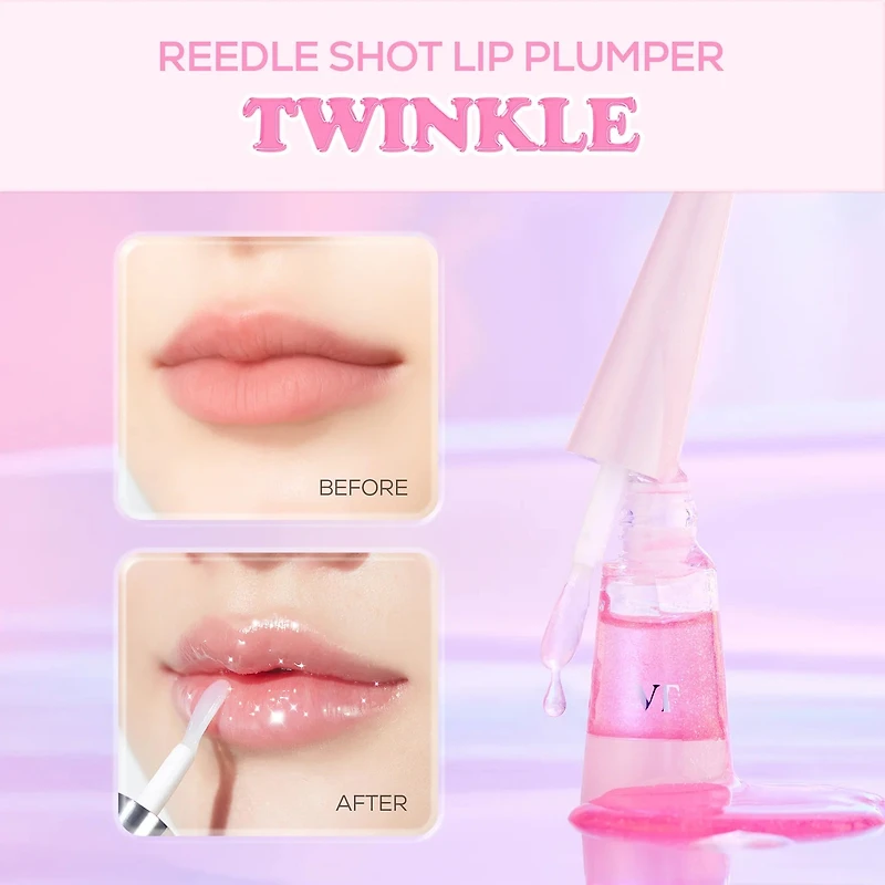 VT Reedle Shot Lip Plumper (Twinkle / Usagi Pink) 4.3g