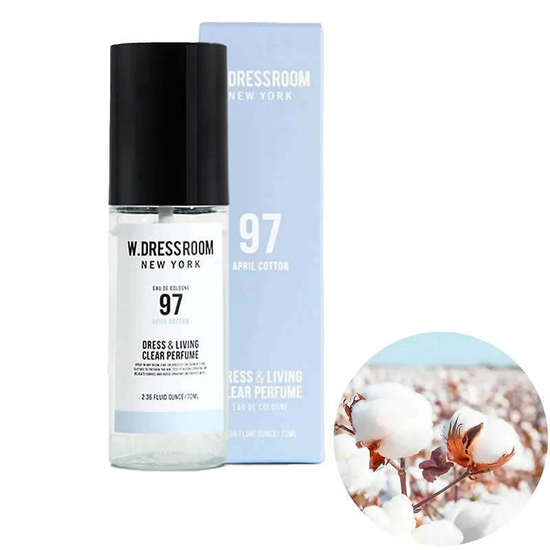 W.Dressroom Dress & Living Clear Perfume - 97 April Cotton(70ml)