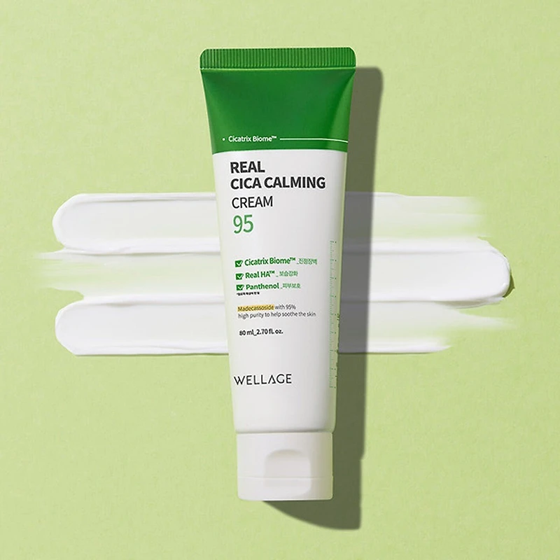 WELLAGE Real Cica Calming 95 Cream Cream 80ml