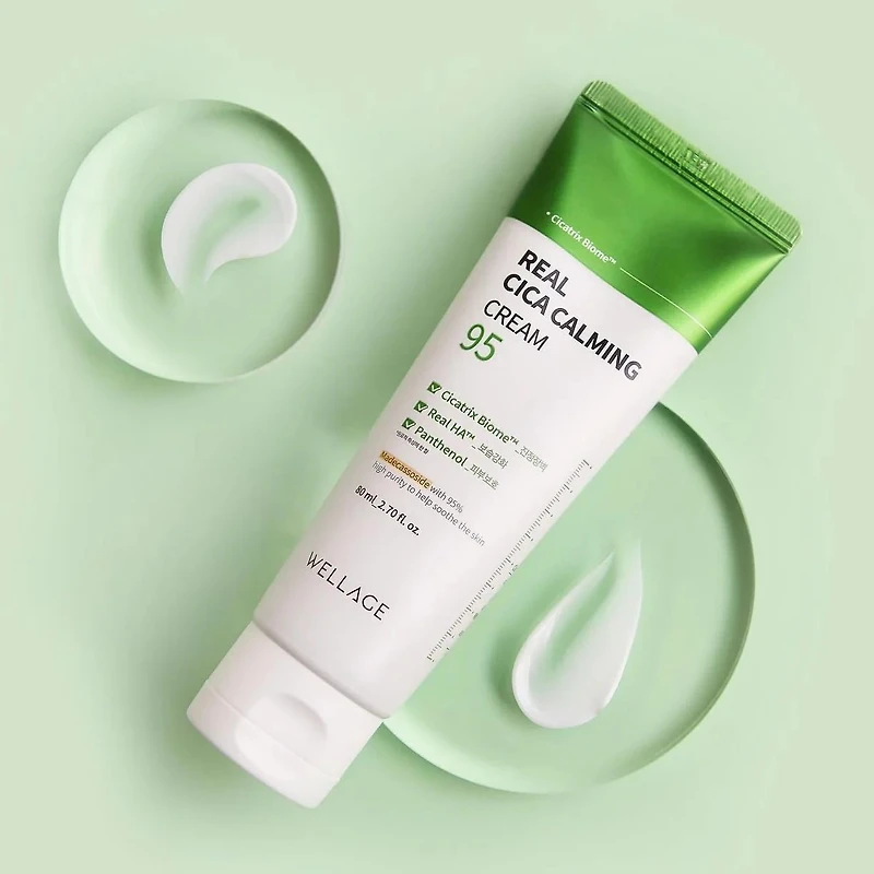 WELLAGE Real Cica Calming 95 Cream Cream 80ml