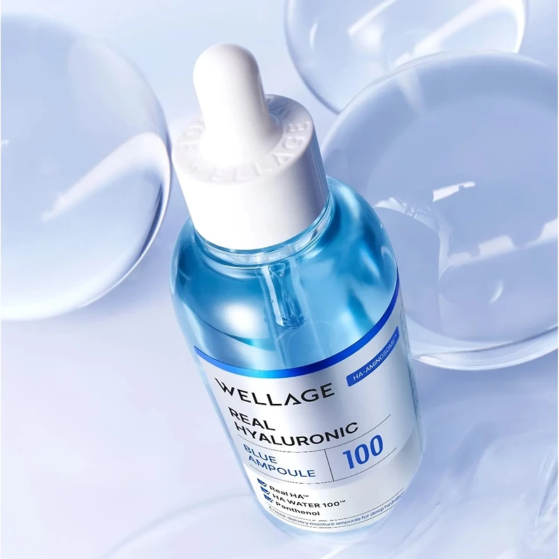 WELLAGE Real Hyaluronic Blue 100 Ampoule 60ml