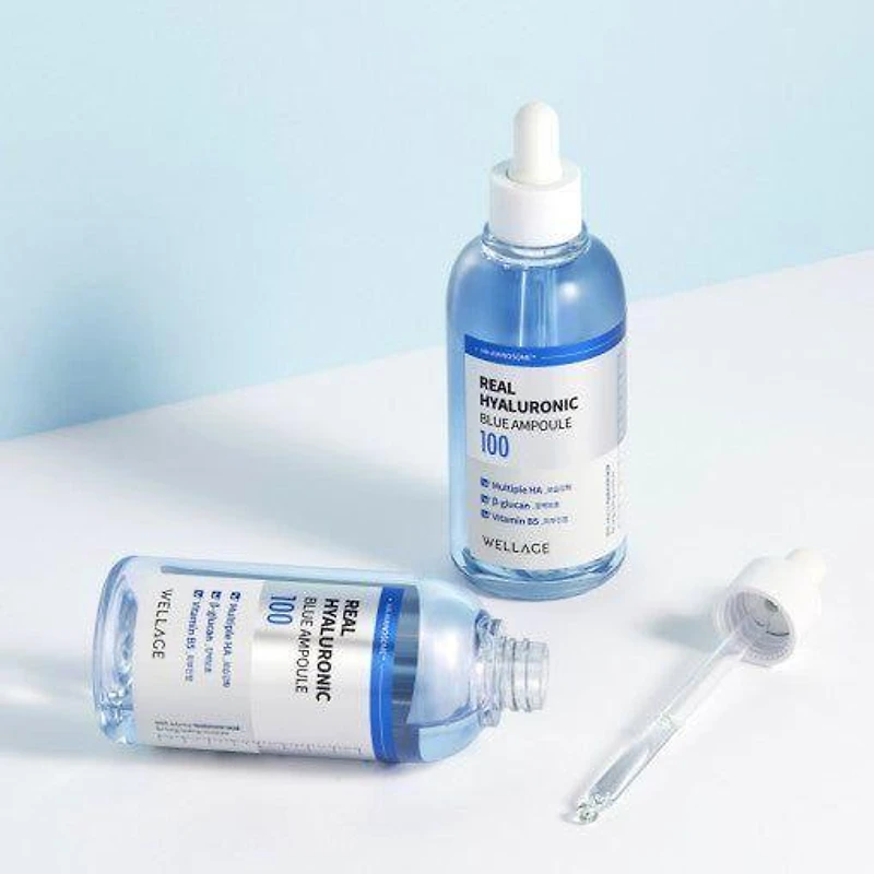 WELLAGE Real Hyaluronic Blue 100 Ampoule 60ml