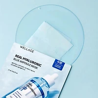 WELLAGE Real Hyaluronic Blue Ampoule Mask (5 sheets)