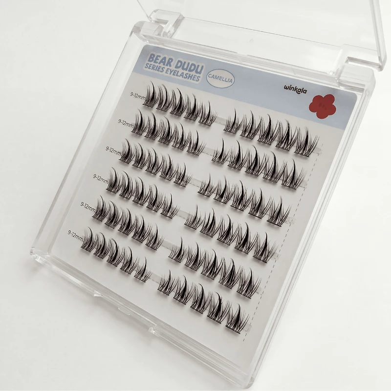 WINKALA Bear Dudu Series Eyelashes Camellia 9mm-12mm