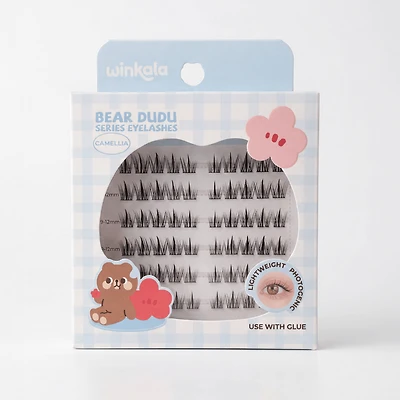 WINKALA Bear Dudu Series Eyelashes Camellia 9mm-12mm