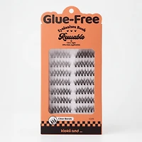 WINKALA Eyelashes Book - Reusable & Glue Free (Curly Natural) 10mm-13mm