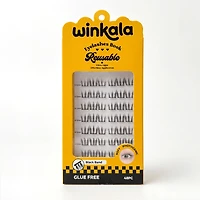 WINKALA Eyelashes Book - Reusable & Glue Free (Soft Photogenic) 9mm-12mm