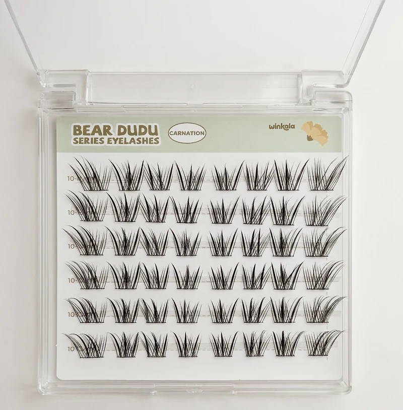 WINKALA False Eyelashes-Carnation Style 12mm