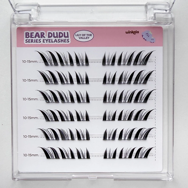 WINKALA False Eyelashes Lily of the Valley Style 10mm-15mm