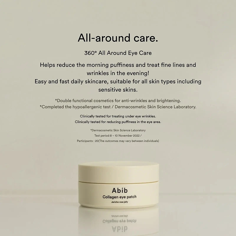 Abib Collagen Eye Patch Jericho Rose Jelly 60pcs