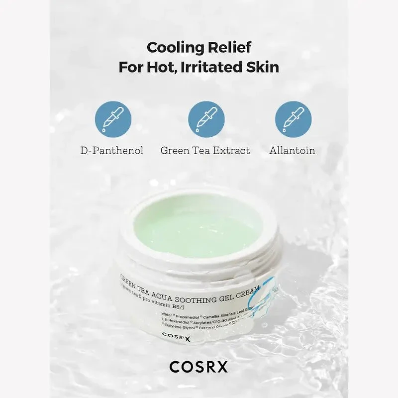 COSRX Hydrium Green Tea Aqua Soothing Gel Cream 50ml