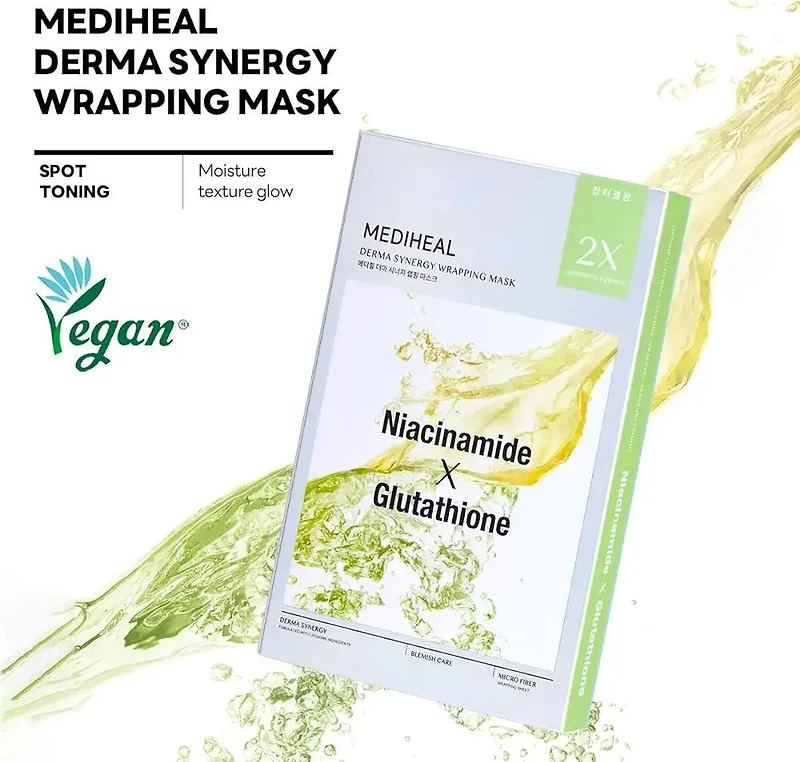 MEDIHEAL Derma Synergy Wrapping Mask Blemish 10pcs